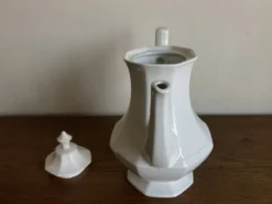 Cafetière néo classique octogonale perles Johnson Brothers 1960