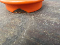 Cafetière orange vintage