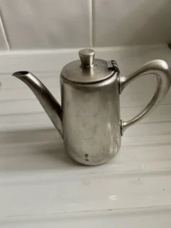 Cafetière / pot à lait christofle hôtel - métal argenté - 30cl