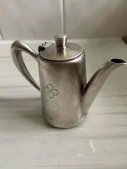 Cafetière / pot à lait christofle hôtel - métal argenté - 30cl