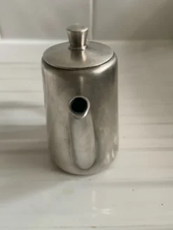 Cafetière / pot à lait christofle hôtel - métal argenté - 30cl