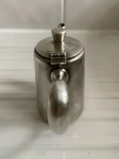 Cafetière / pot à lait christofle hôtel - métal argenté - 30cl