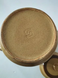 Cafetière/théière en grès Sarreguemines Lorraine 70’s
