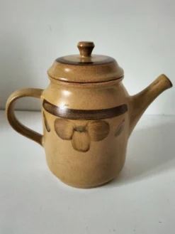 Cafetière/théière en grès Sarreguemines Lorraine 70’s
