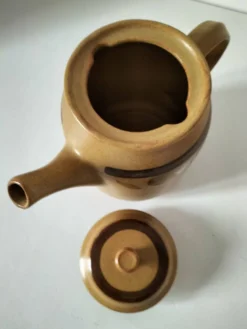 Cafetière/théière en grès Sarreguemines Lorraine 70’s