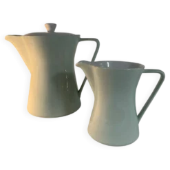 Cafetière/théière et pot à lait modèle Daisy Lilien Porzellan