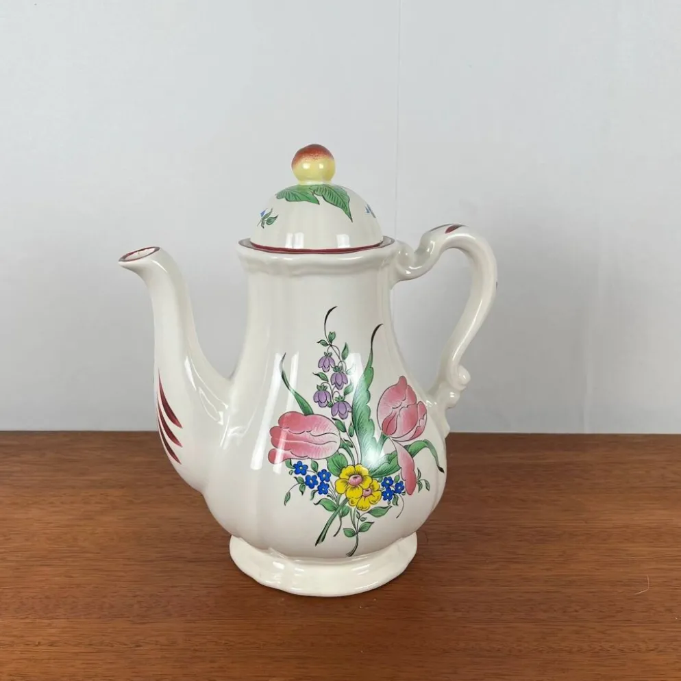 Cafetière / théière KG Luneville – modèle Réverbère 1950
