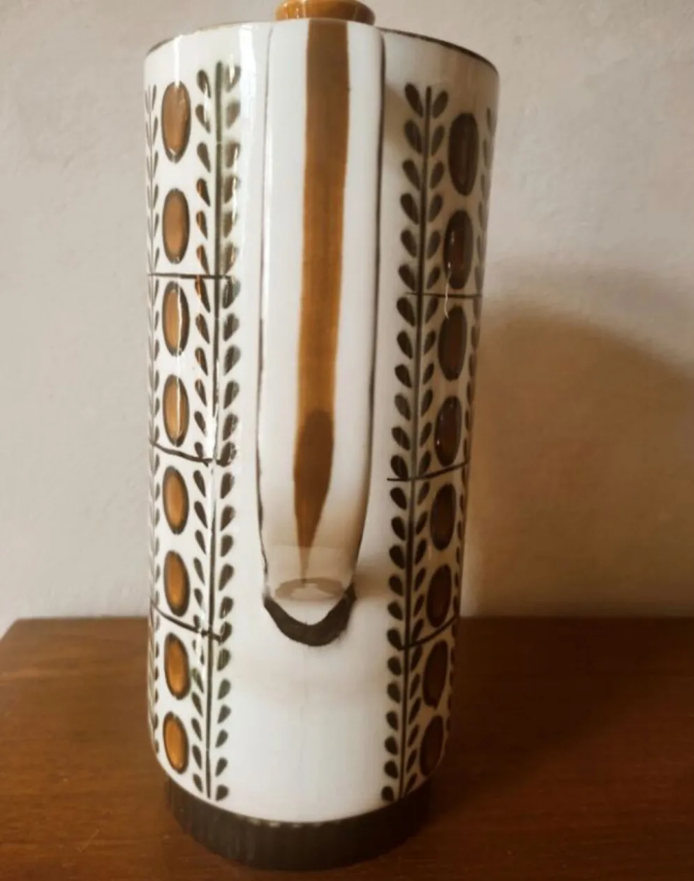 Cafetière / théière vintage Boch La Louvière