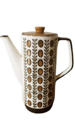 Cafetière / théière vintage Boch La Louvière