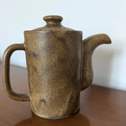 Cafetière vintage en grès