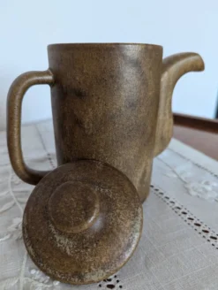 Cafetière vintage en grès
