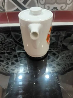 Cafetière vintage en porcelaine italienne ankap – décennie 19708
