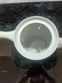 Cafetière vintage en porcelaine italienne ankap – décennie 19708