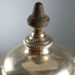 Cafetière vintage Pobbiati Broggi Milano en argent, Italie, XXe siècle