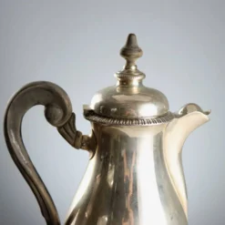 Cafetière vintage Pobbiati Broggi Milano en argent, Italie, XXe siècle