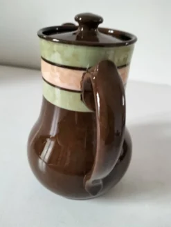 Cafetière vintage Sadler en céramique émaillée – Années 60/70