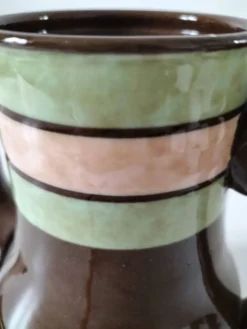 Cafetière vintage Sadler en céramique émaillée – Années 60/70
