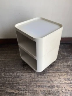 Caisson Componibili 4970 Castelli pour Kartell 1969 blanc Space Aage 1969