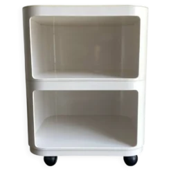 Caisson Componibili 4970 Castelli pour Kartell 1969 blanc Space Aage 1969