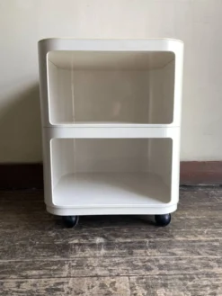 Caisson Componibili 4970 Castelli pour Kartell 1969 blanc Space Aage 1969