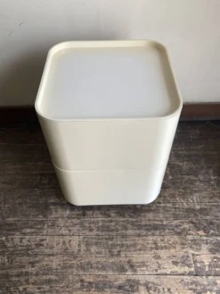 Caisson Componibili 4970 Castelli pour Kartell 1969 blanc Space Aage 1969