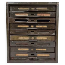 Caisson à tiroirs Kardex, 1960
