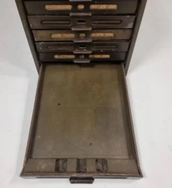 Caisson à tiroirs Kardex, 1960