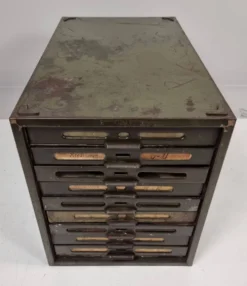 Caisson à tiroirs Kardex, 1960