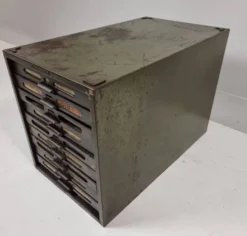 Caisson à tiroirs Kardex, 1960