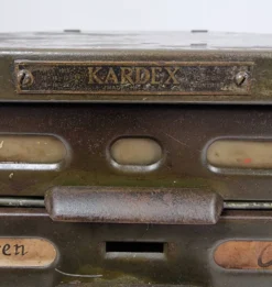 Caisson à tiroirs Kardex, 1960