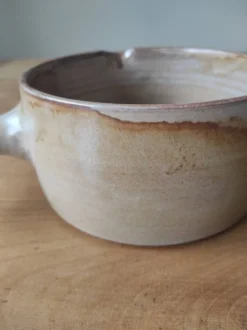 Caquelon en grès vernissé
