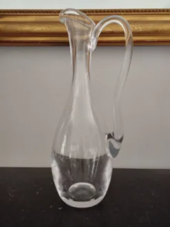 Carafe aiguière en cristal de Sevres