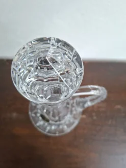 carafe aiguière Estampillée Cristallerie De Lorrai