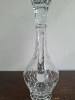 carafe aiguière Estampillée Cristallerie De Lorrai