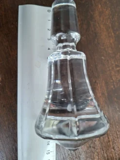 carafe aiguière Estampillée Cristallerie De Lorrai