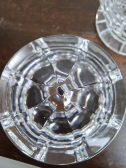 carafe aiguière Estampillée Cristallerie De Lorrai