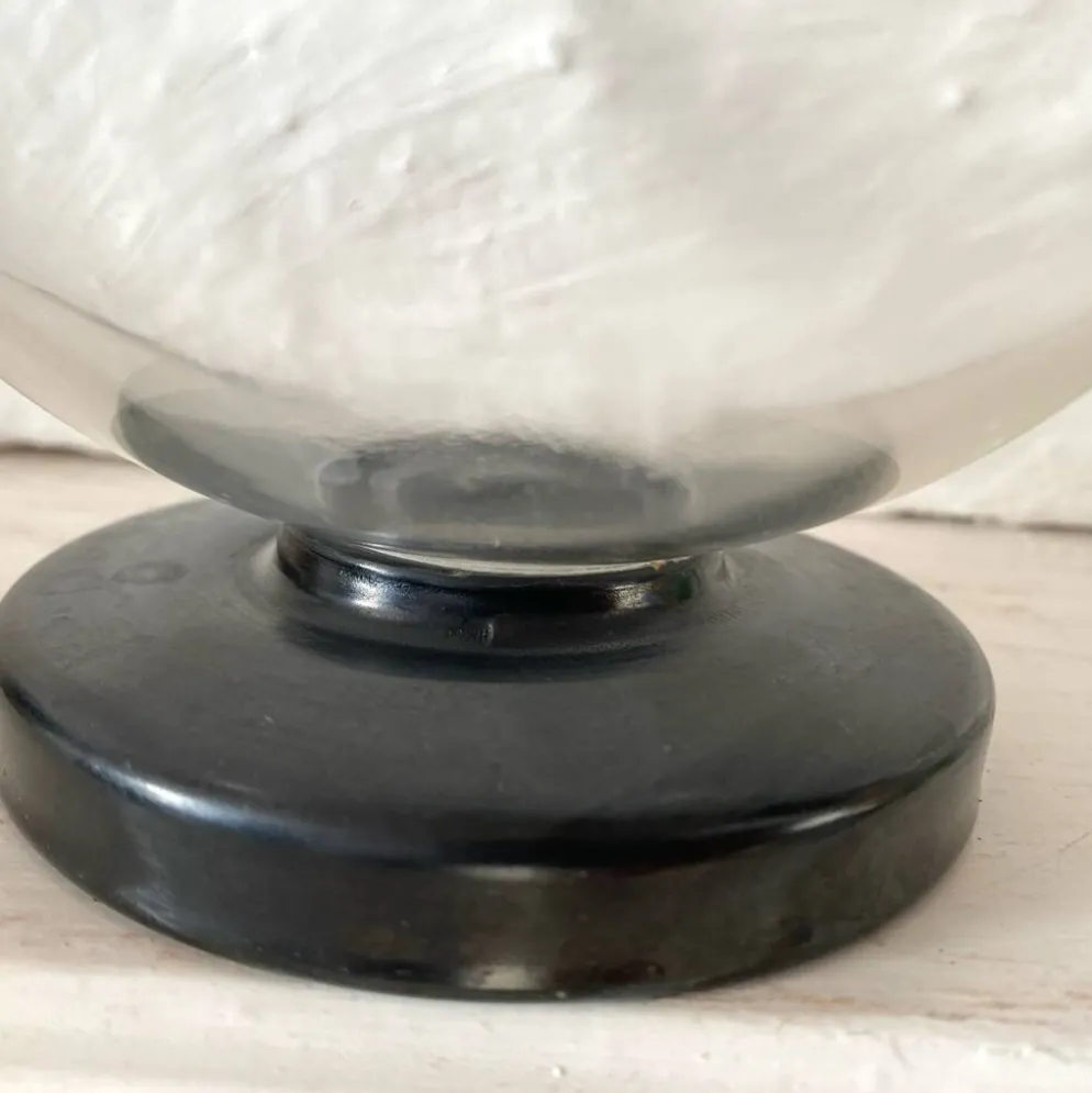 Carafe Art deco haut de gamme en verre et « onyx »