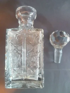 Carafe a whisky en cristal taille 2.3 kg whiskey carafe