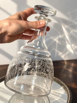 Carafe Baccarat signée