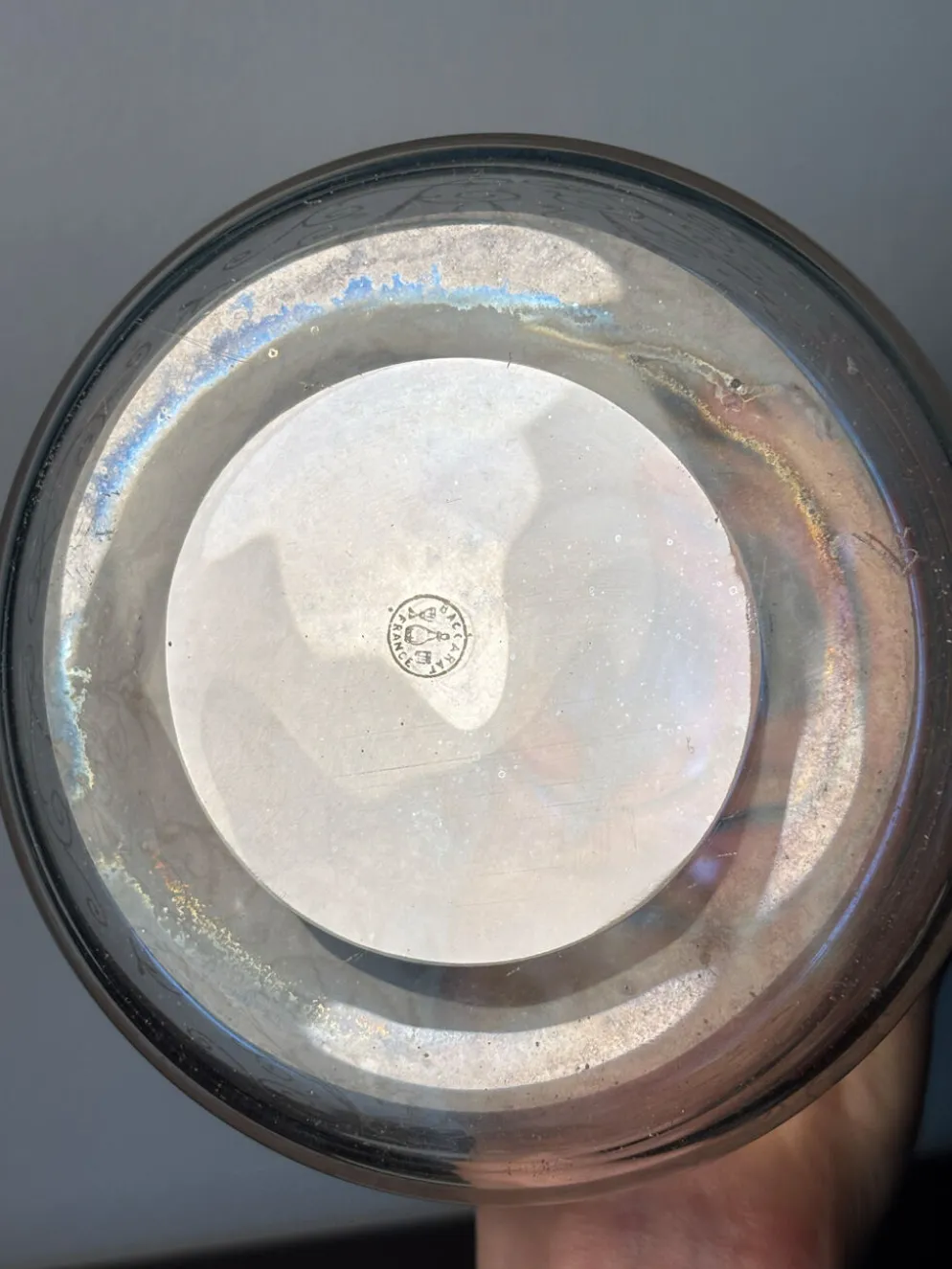 Carafe Baccarat signée