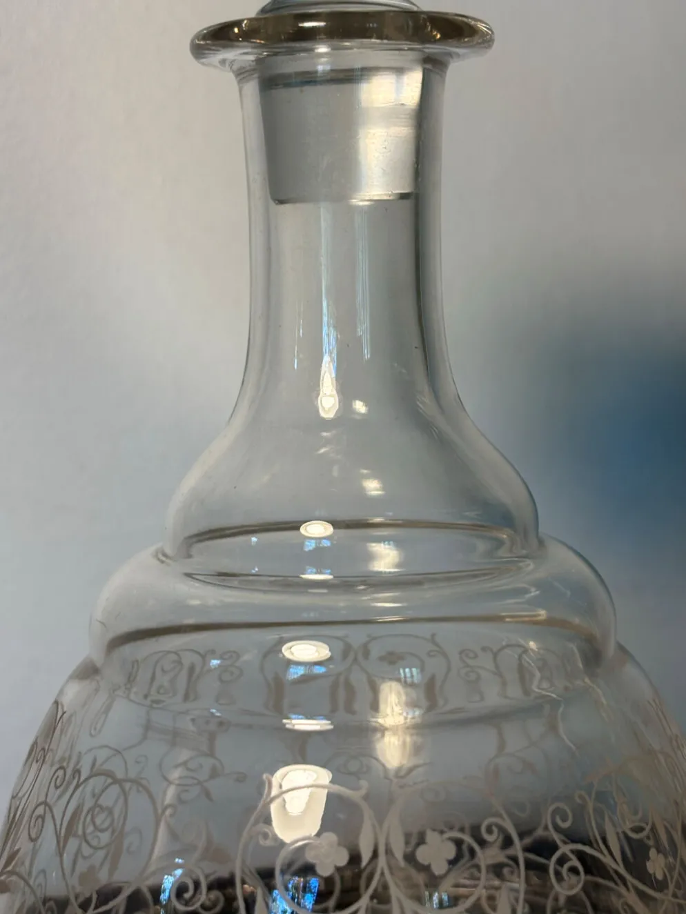 Carafe Baccarat signée