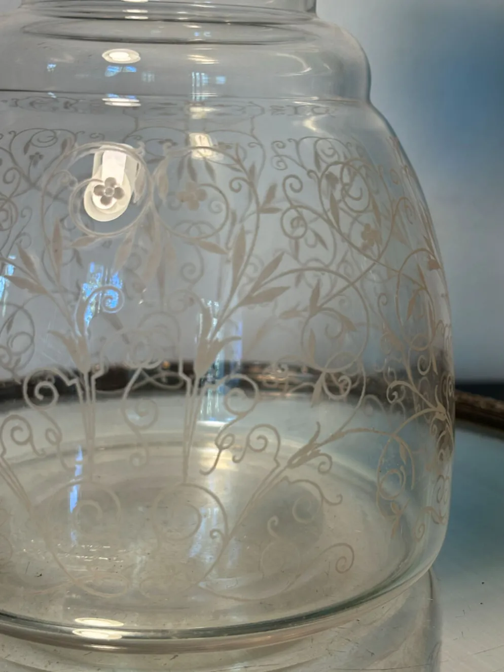 Carafe Baccarat signée