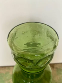 Carafe bouteille en verre depoli