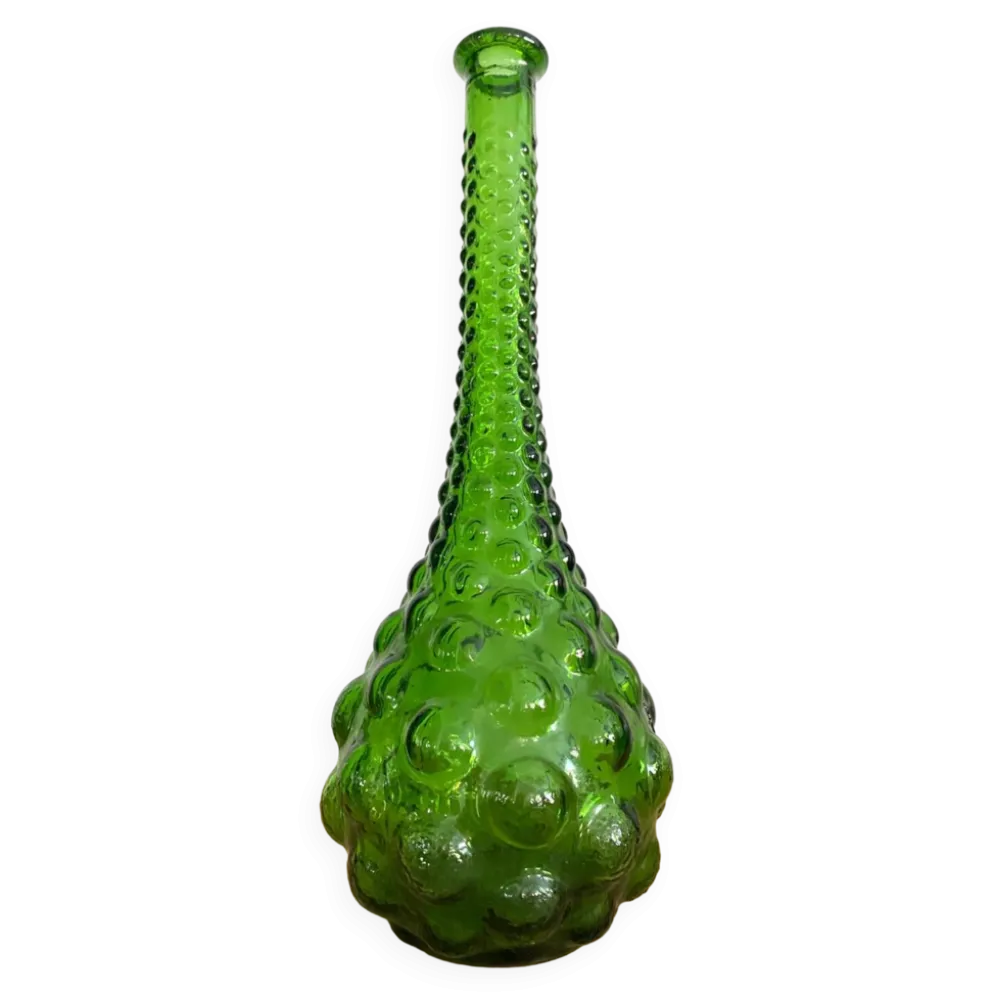 Carafe Empoli verte vintage