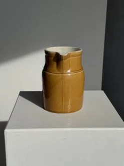 Carafe en céramique jaune Grès Kilt 1 litre H17