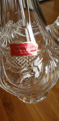Carafe en cristal de Lorraine