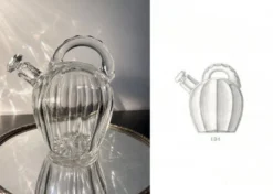 Carafe en cristal Saint Louis début 20ème