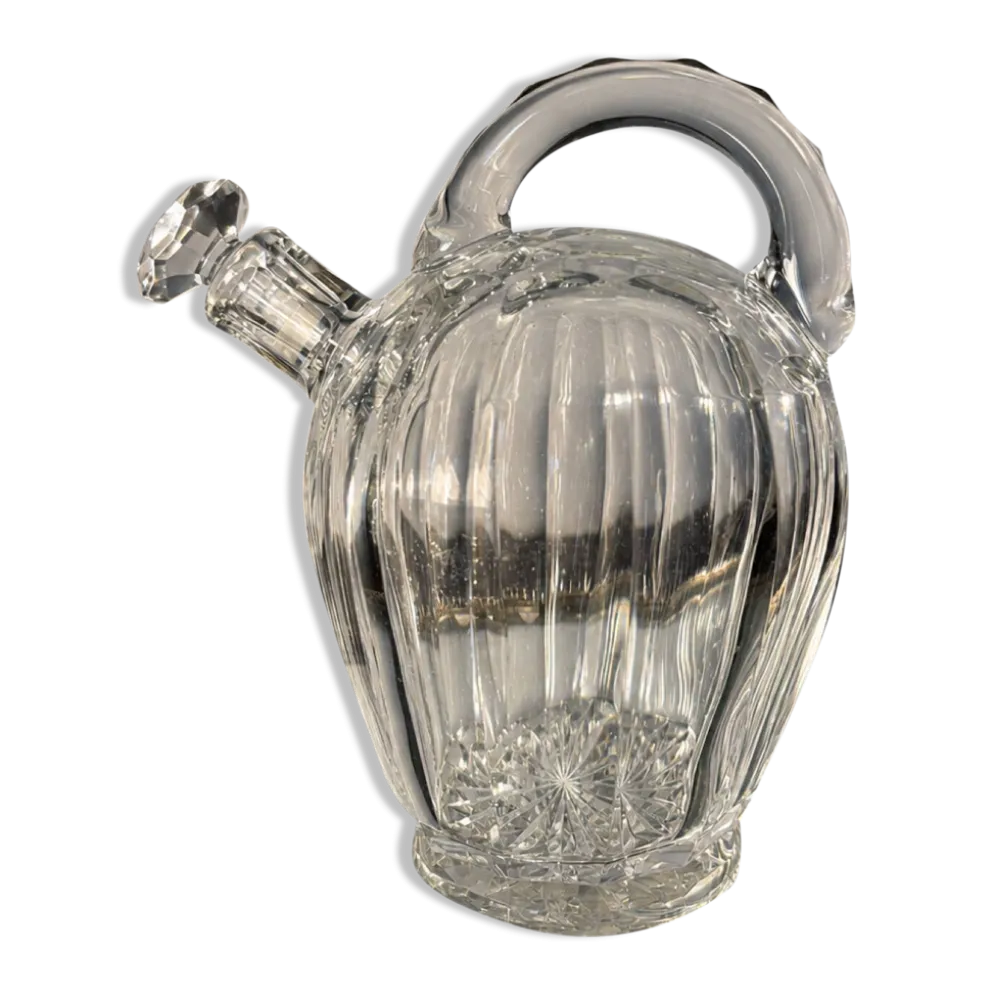 Carafe en cristal Saint Louis début 20ème