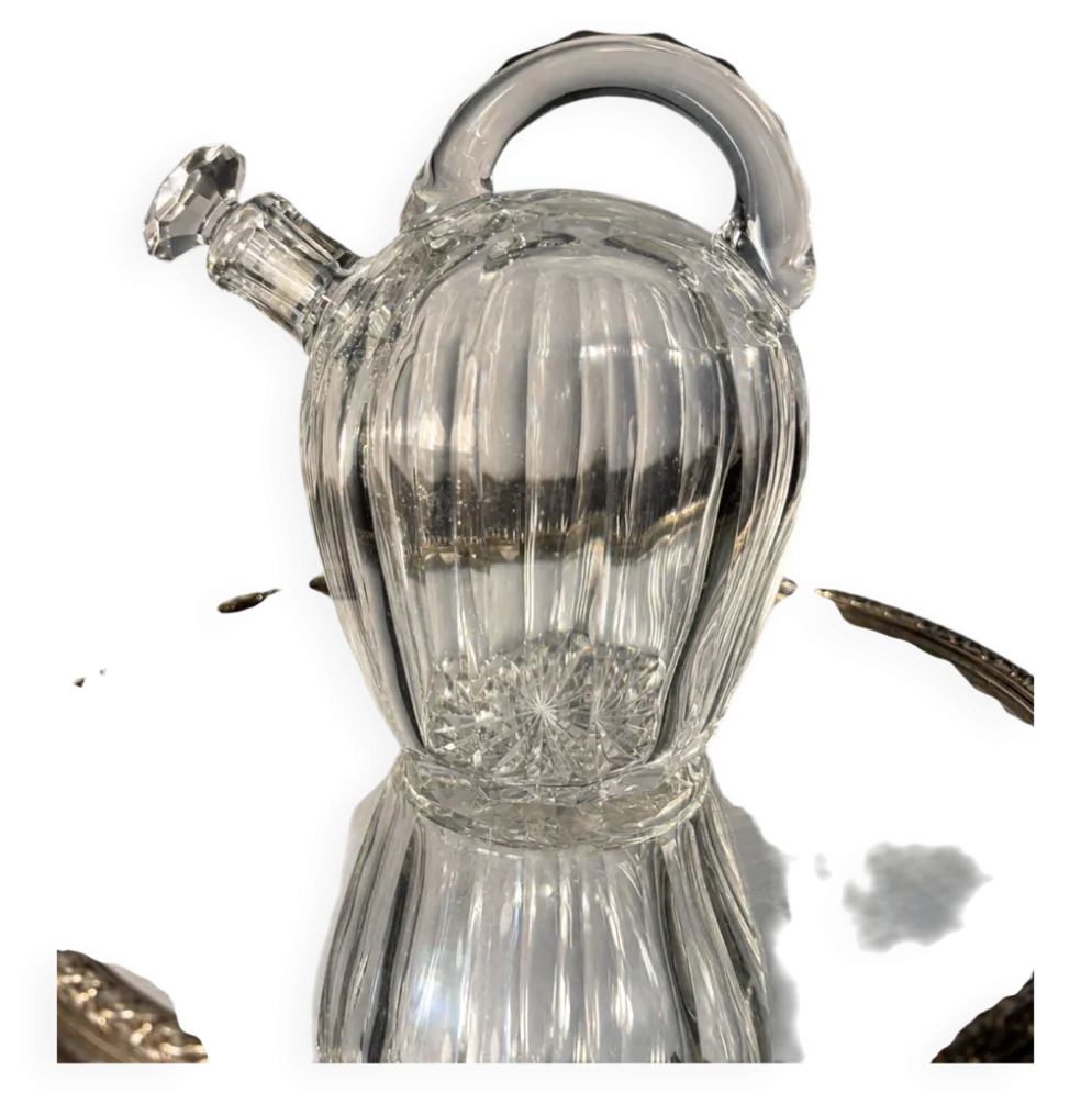 Carafe en cristal Saint Louis début 20ème