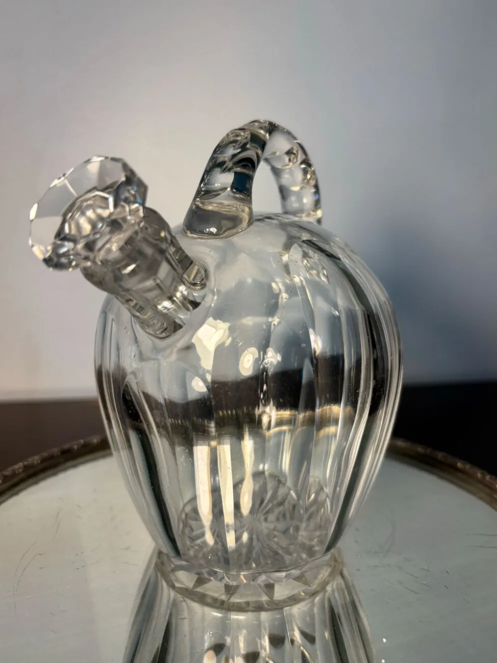 Carafe en cristal Saint Louis début 20ème